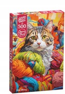 Puzzle 500 CherryPazzi Feline Whimsy 20098