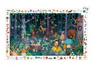 DJECO 07504 POZOROVACIE PUZZLE LES