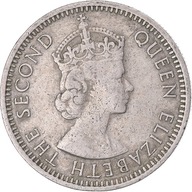 Moneta, MALEZJA I BRYTYJSKIE BORNEO, 10 Cents, 195