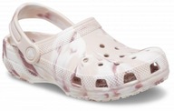 Dziecięce Buty Klapki Chodaki Crocs Classic Marbled 207464 Clog 34-35