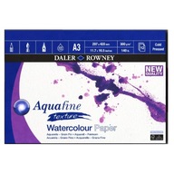 Blok do akwareli A3 Aquafine texture 12karte 300g