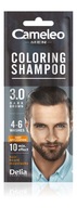DELIA Męski szampon koloryzujący, szamponetka CAMELEO MEN, 15ml 3.0 C. BRĄZ
