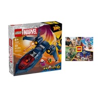 LEGO MARVEL č. 76281 - Lietadlo X-men + KATALÓG LEGO 2024