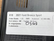 Wykonczenie mirrors reverse Ford Bronco Sport 2020+