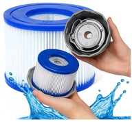 2 x Jacuzzi SPA filtračný filter Bestway 60311 Lay-Z-Spa