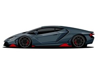 Samolepky na stenu/Tapeta Lamborghini