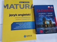 JĘZYK ANGIELSKI MATURA + Słownik Angielsko Polski