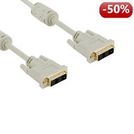 4World Kabel Monitor DVI-D-DVI-D M/M 18+1/18+1 Feryt 3m|szary