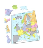 UKŁADANKA MAPA EUROPA POLITYCZNA MAXI