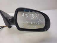 mirror exterior right AUDI A3 8P LIFT LZ9Y UK