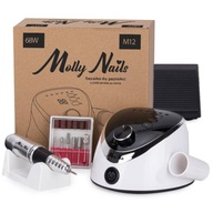 Frezarka Do Paznokci MOLLY NAILS Mocna Profesjonalna 68W - M12 White Biała