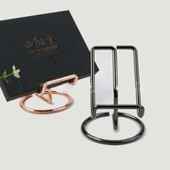 Metal Card Holder Business Card Display Holder Office Desktop Decorative