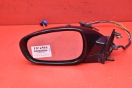 mirror left black, EU 014091 PEUGEOT 607 00-04 10 PIN