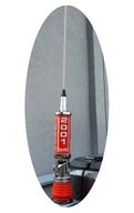 LEMM AT-2001 TURBO czerwona Antena CB montażowa 200 cm kabel 4m