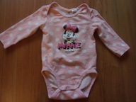 Body długi rękaw z Minnie 2-4m Disney