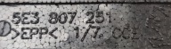 OCTAVIA IV 20- ABSORBER BELKI HECK 5E3807251