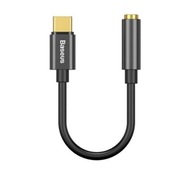 Adapter Przejściówka audio Baseus CATL54-01 USB-C - Jack 3,5 mm Czarna