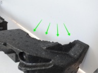 OPEL CORSA F VI 6 LIFT 23- ABSORBER pillar console W bumper front