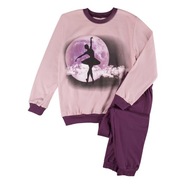 Dievčenské pyžamo, fialové, baletka, Tup Tup, veľ. 152