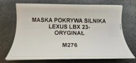 Capot LEXUS LBX 23- Original
