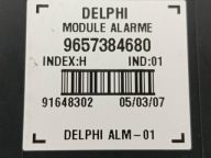 modulo ALARMU 9657384680 Peugeot 307 e (2001-2008)