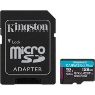 Karta Kingston 128GB Canvas Go! Plus 170/90 MB/s