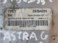 control unit computer of the engine OE 09364599 OPEL ASTRA G 1.6B 16V