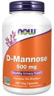 D-manóza 500mg 240 kapsúl NOW Foods