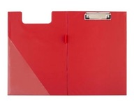 Aktówka Teczka Clipboard A5 deska z klipem zamykana TAURUS czerwona