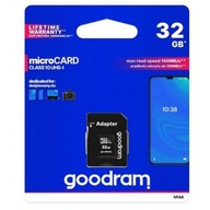 Pamäťová karta microSDHC 32GB + adaptér SD Class 10