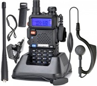 Baofeng UV-5R 8W Radio SKANER POLICJA POGOTOWIE NAJMOCNIEJSZA WERSJA