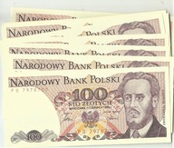 100 złotych 1986 seria PB stan UNC