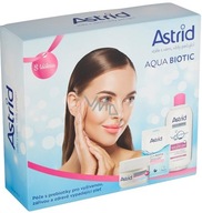 Astrid Aqua Biotic denný a nočný krém 50 ml + micelárna voda 400 ml + texti