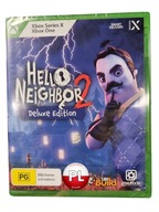 HELLO NEIGHBOR 2 DELUXE EDITION XBOX ONE SERIES X PŁYTA Z GRĄ NOWA W FOLII