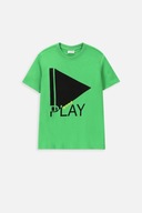 Tričko Pre Chlapca 152 Zelené chlapčenské tričko Coccodrillo WC4