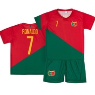 Strój / komplet piłkarski RONALDO PORTUGALIA 7 rozm.146