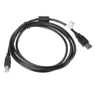 LANBERG KABEL USB-A->B 2.0 1.8M CZARNY FERRYT