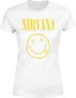 DAMSKA KOSZULKA NIRVANA SMILE LEGEND ROZMIAR M BLUZKA TSHIRT DAMSKI T-SHIRT