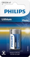 Bateria litowa Philips 3,0V CR123A 1szt.