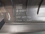Cupra Formentor LIFT upholstery bonnet rear part 5FF867601C