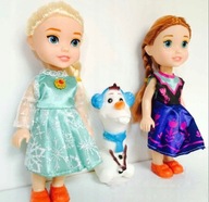 Elsa a Anna Olaf KRAJINA FROZEN BÁBIKY 16cm