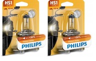 ŻARÓWKA PHILIPS MotoVision HS1 12V 35/35W PX43T +30%