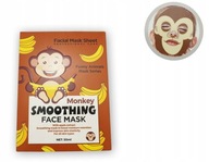 Vyhladzujúca maska na tvár v plášti Opica