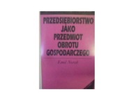 Przedsiębiorstwo jako przedmiot obrotu gospodarcze