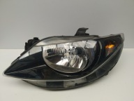 08-12r Seat Ibiza IV reflektor light front left H4 OM VALEO before lift 6J
