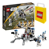 LEGO Star Wars Zestaw bitewny Żołnierze-klony z 501. legionu (75345) +Torba