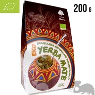 YERBA MATE brazylijska herbata eko POBUDZAJĄCA 200g 0,2KG DARY NATURY