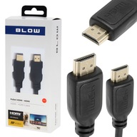 Kabel przewód HDMI BLOW FULL HD UHD 4K 3D 3m