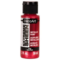 FARBA METALICZNA Extreme Sheen - DecoArt - Ruby 59ml