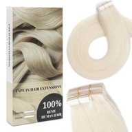 TAPE ON 45CM VLASY PRÍRODNÉ PRIPEVNENÉ Skin Weft